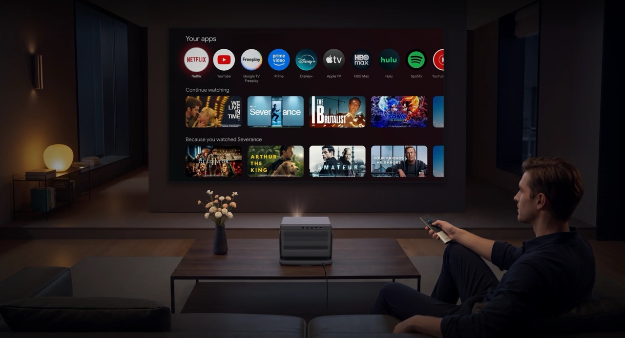 Google-TV-Oberfläche der XGIMI HORIZON 30 Serie