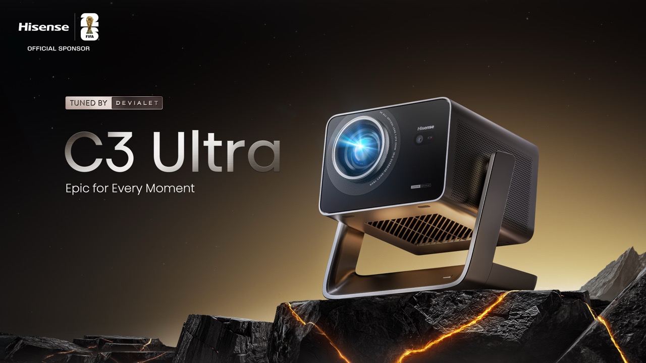 Hisense C3 Ultra im modernen Wohnraum
