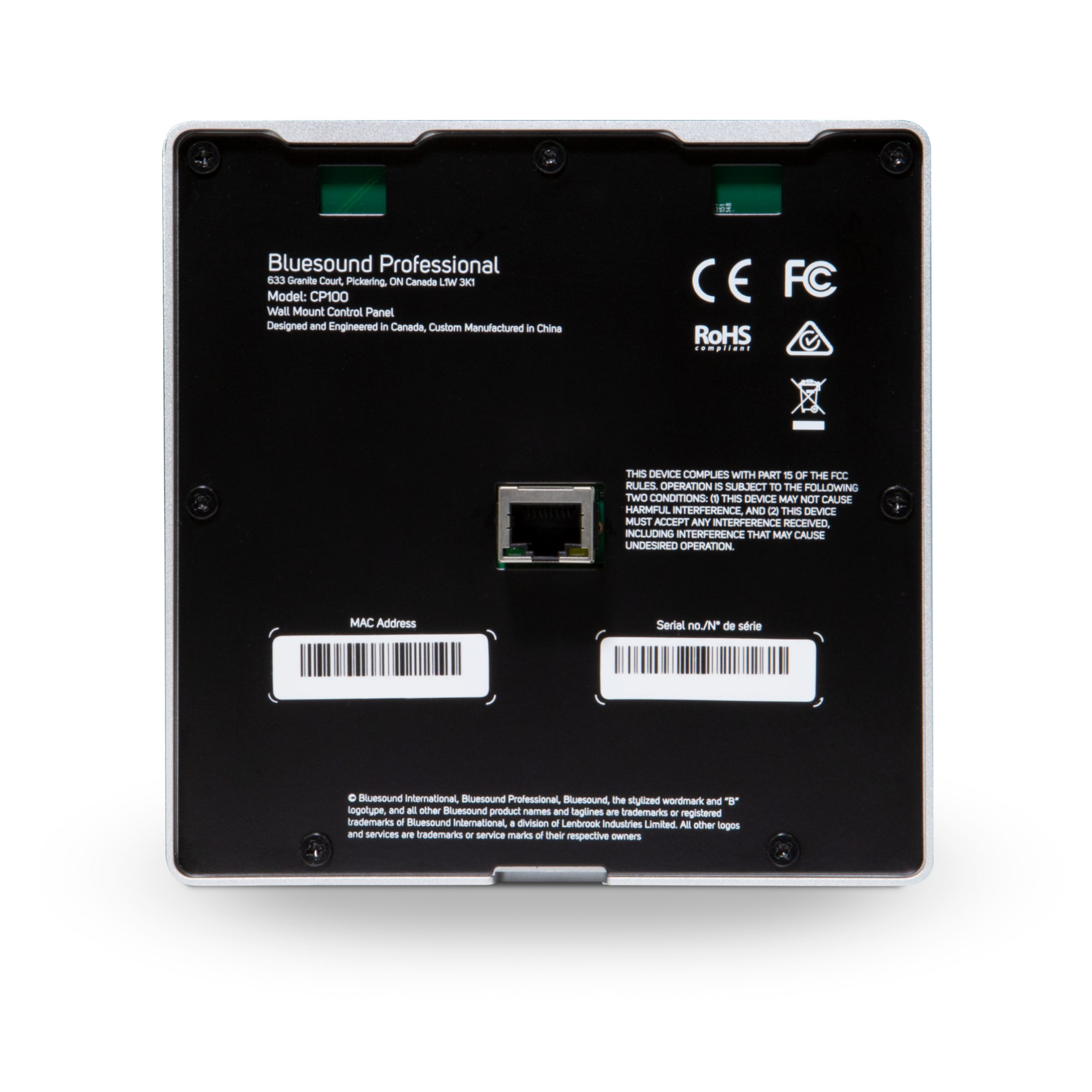 Bluesound Professional CP100 | Wandbedienfeld