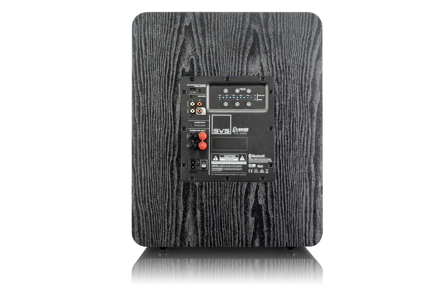 GrobiTV - SVS PB-1000 Heimkino Subwoofer - Premium Black Ash - Rückansicht
