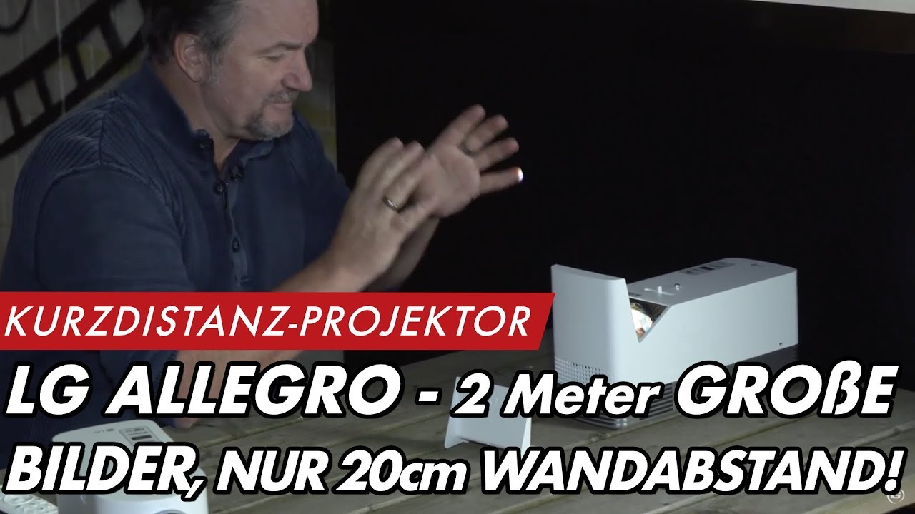 LG ALLEGRO HF85JS - KURZDISTANZ-PROJEKTOR MIT LASERTECHNIK UND DRAHTLOSER BILDÜBERTRAGUNG