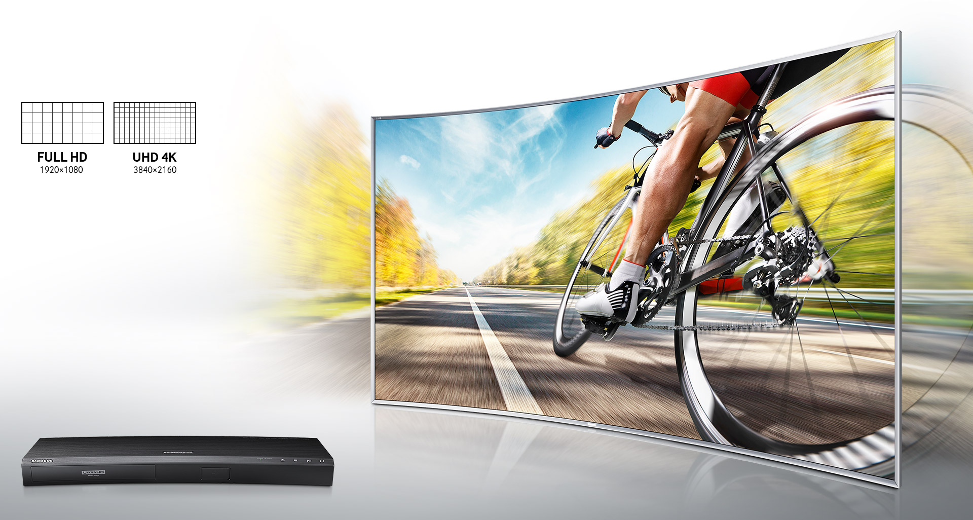 SAMSUNG Ultra HD Blu-ray Player UBD-K8500 bei uns ab Lager lieferbar