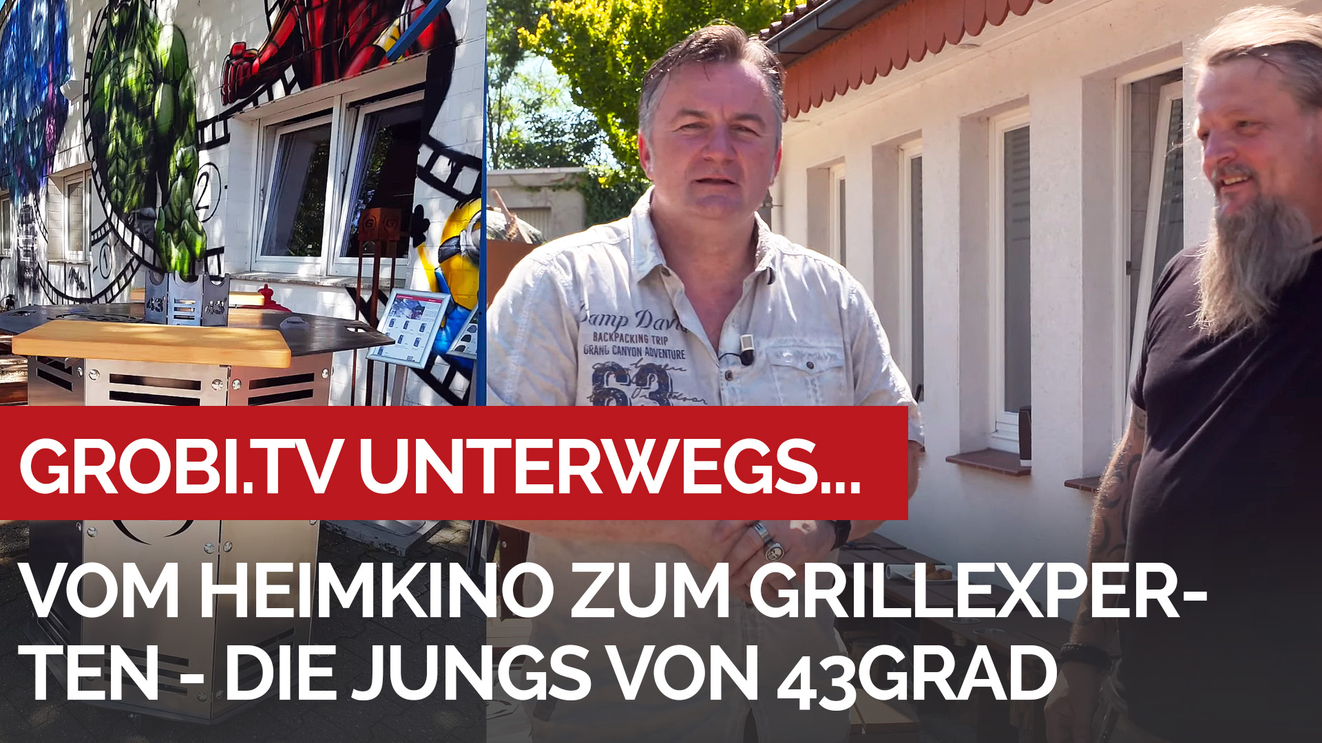Vom HEIMKINO zum Grillexperten - wir besuchen die Jungs von 43Grad - ehemals WINNIGS.