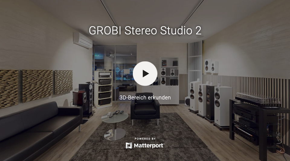 Studio 2 bei uns in der Ausstellung nun komplett fertiggestellt