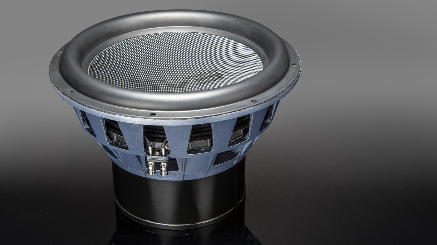 GrobiTV - SVS PB-16 Ultra Heimkino Subwoofer - Piano Gloss Black - Detailansicht T Treiber 015