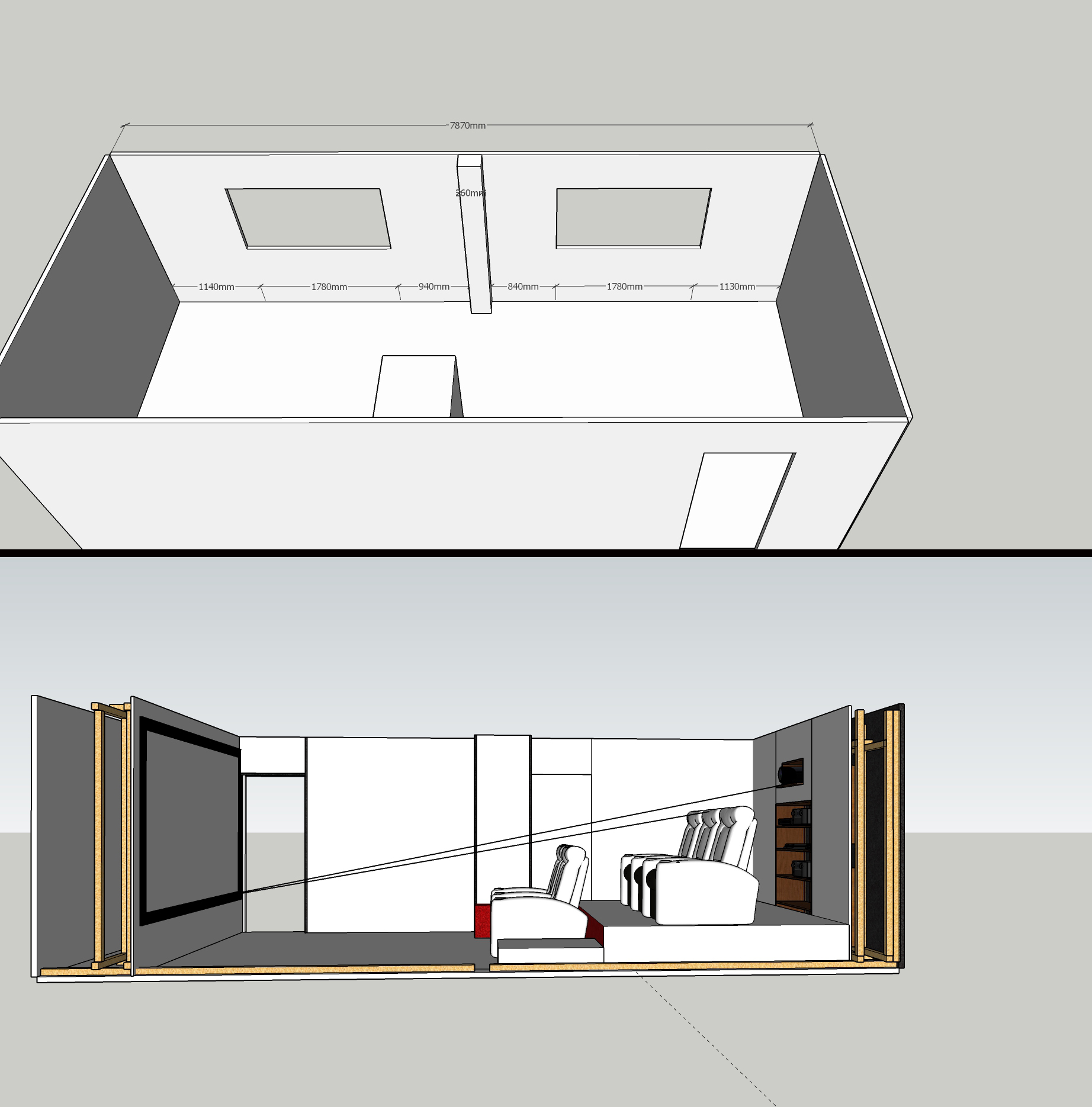 Aktuelles Heimkino-Projekt