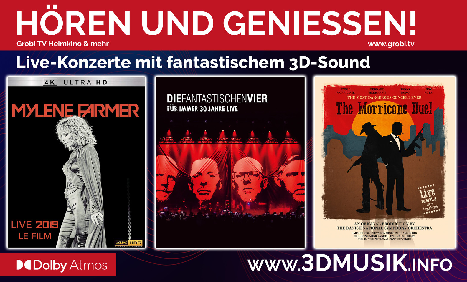 Unsere Empfehlung: Live-Konzerte!
