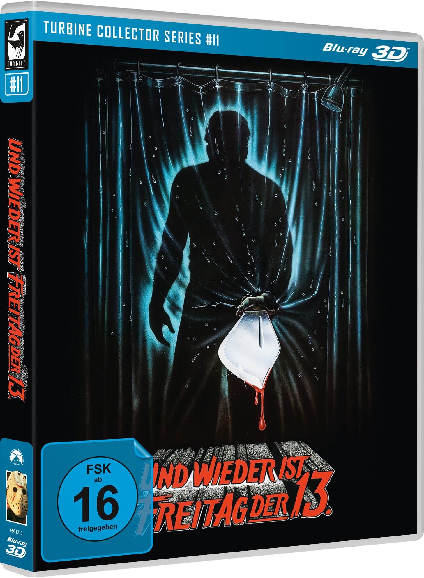 6961313_Friday13th3-3DBD_Packshot_FSK Und wieder ist Freitag der 13. 3D - Turbine Collector Series #11 (Blu-ray 3D)