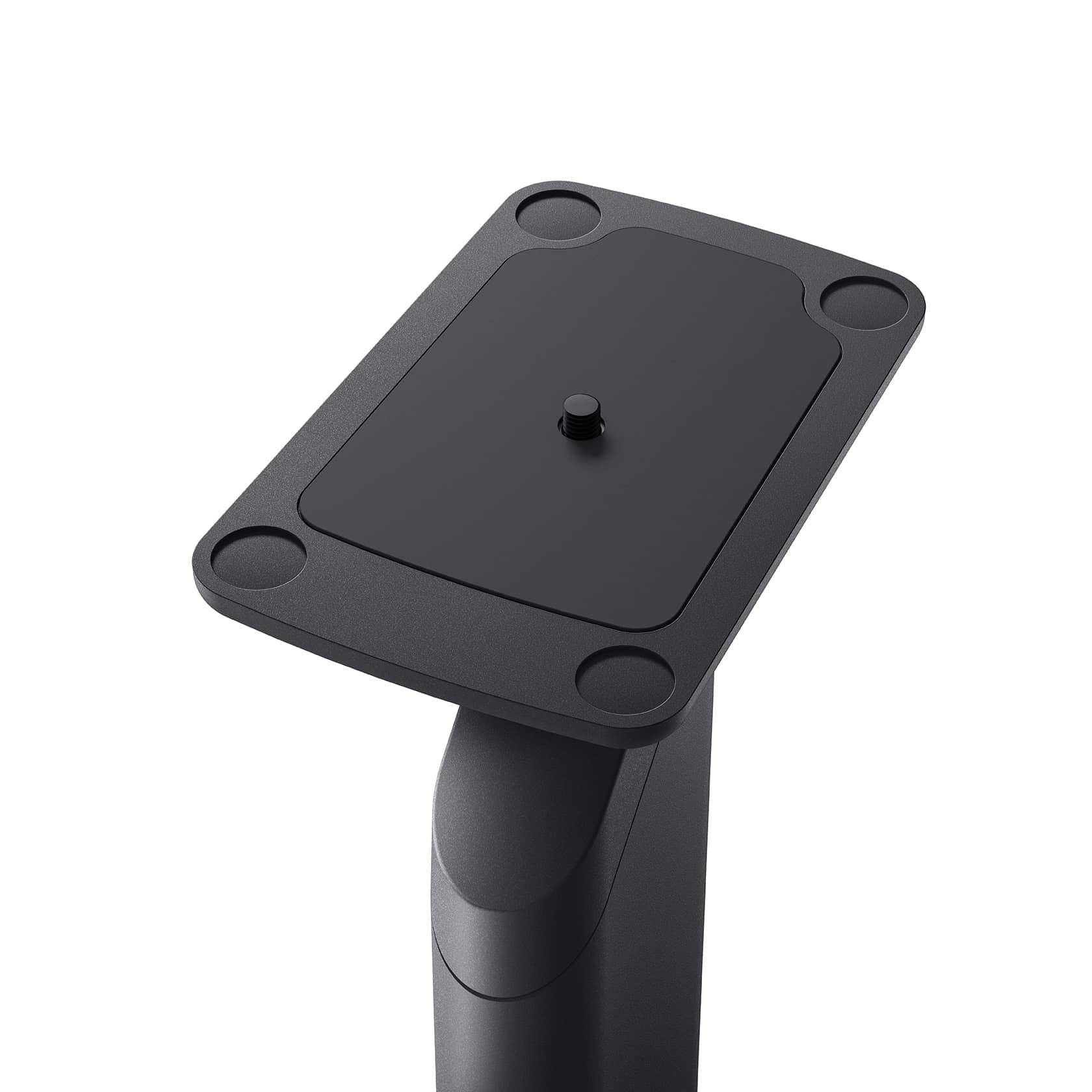GrobiTV - KEF S1 Standfuß für LSX II Schiefergrau - Detailansicht Lautsprecherauflage