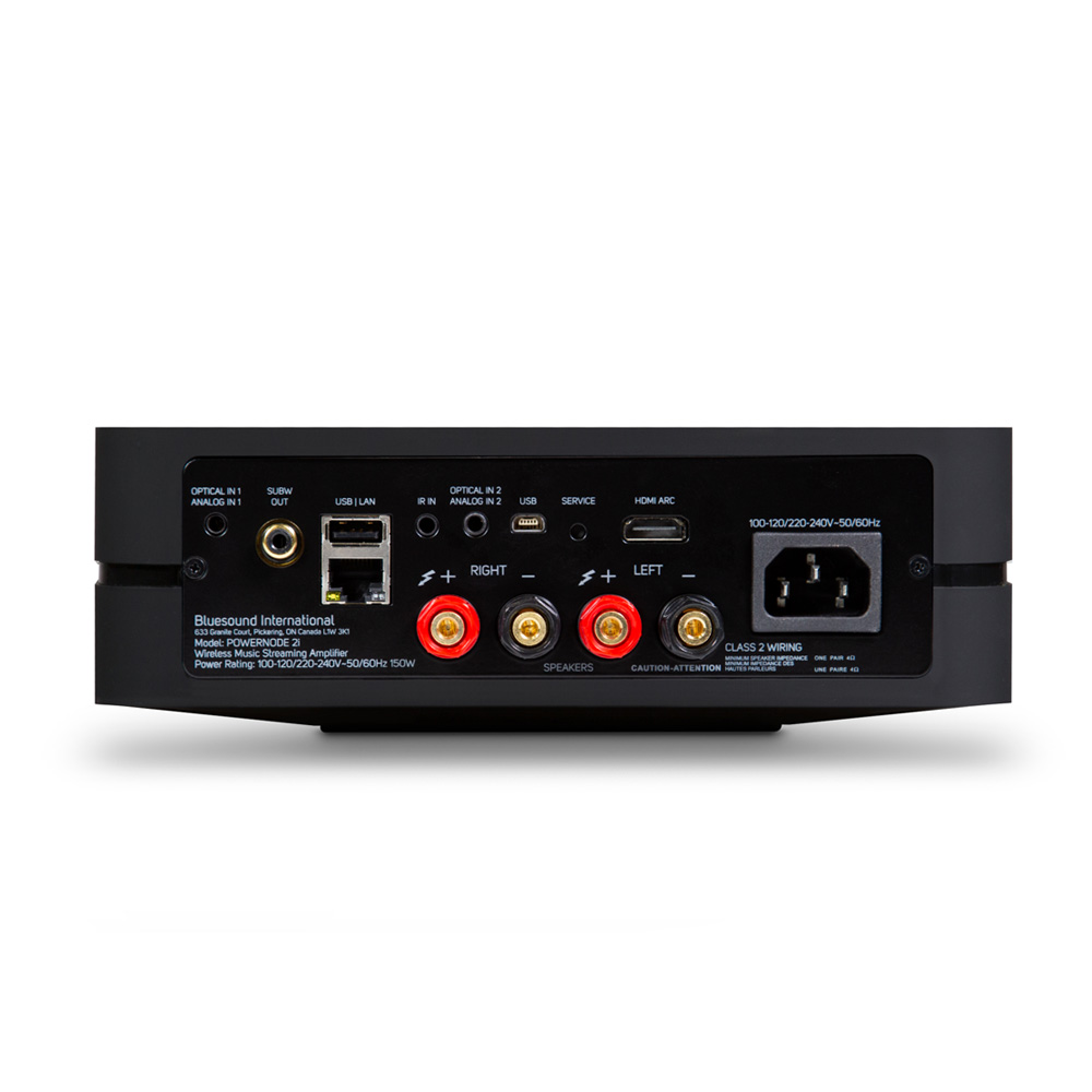 BlueSound POWERNODE 2i mit HDMI (A)