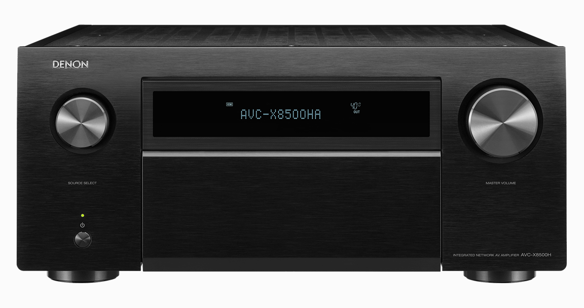 GrobiTV - DENON AVC-X8500HA AV-Verstärker schwarz - Frontansicht