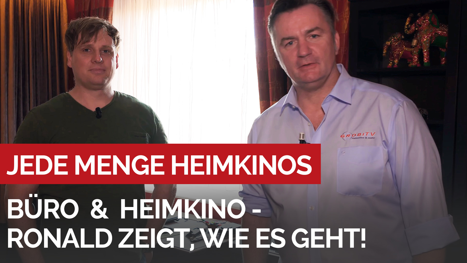 Büro und Heimkino - Ronald zeigt, wie es geht!