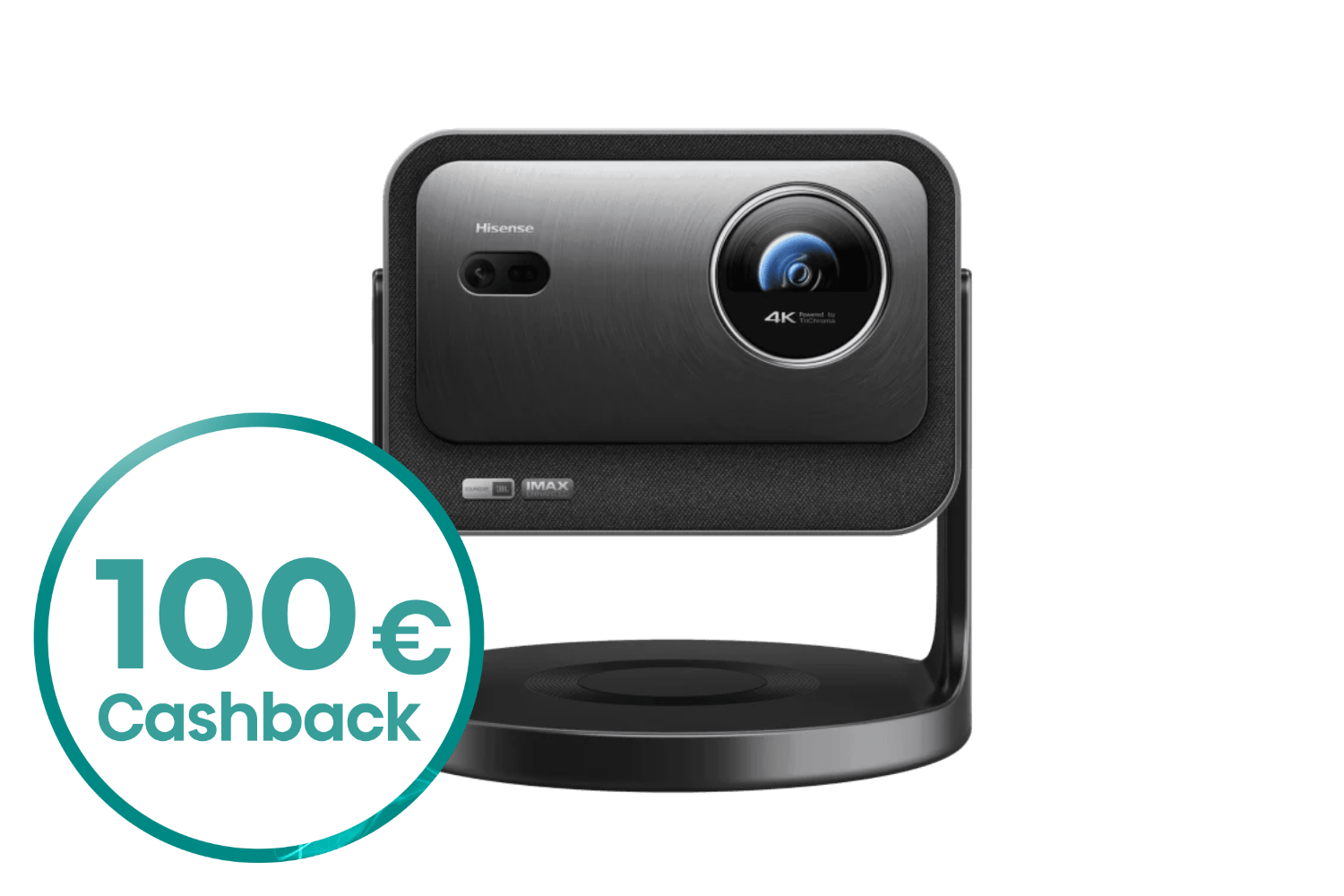 Hisense C3 | Kompakter 4K RGB Triple-Laser Beamer mit Gimbal-Design, Dolby Vision & IMAX Enhanced
