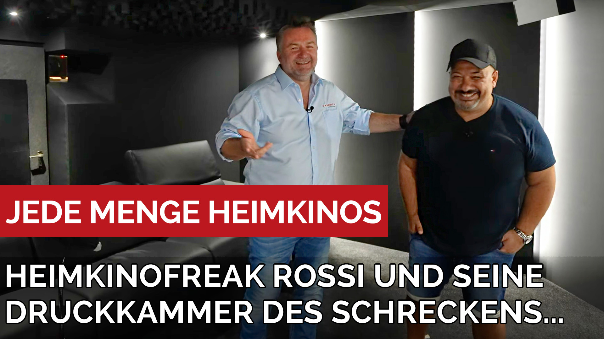 Süddeutschlandtour - Zu Besuch bei ROSSI, dem Heimkino Freak, und seiner Druckkammer des Schreckens