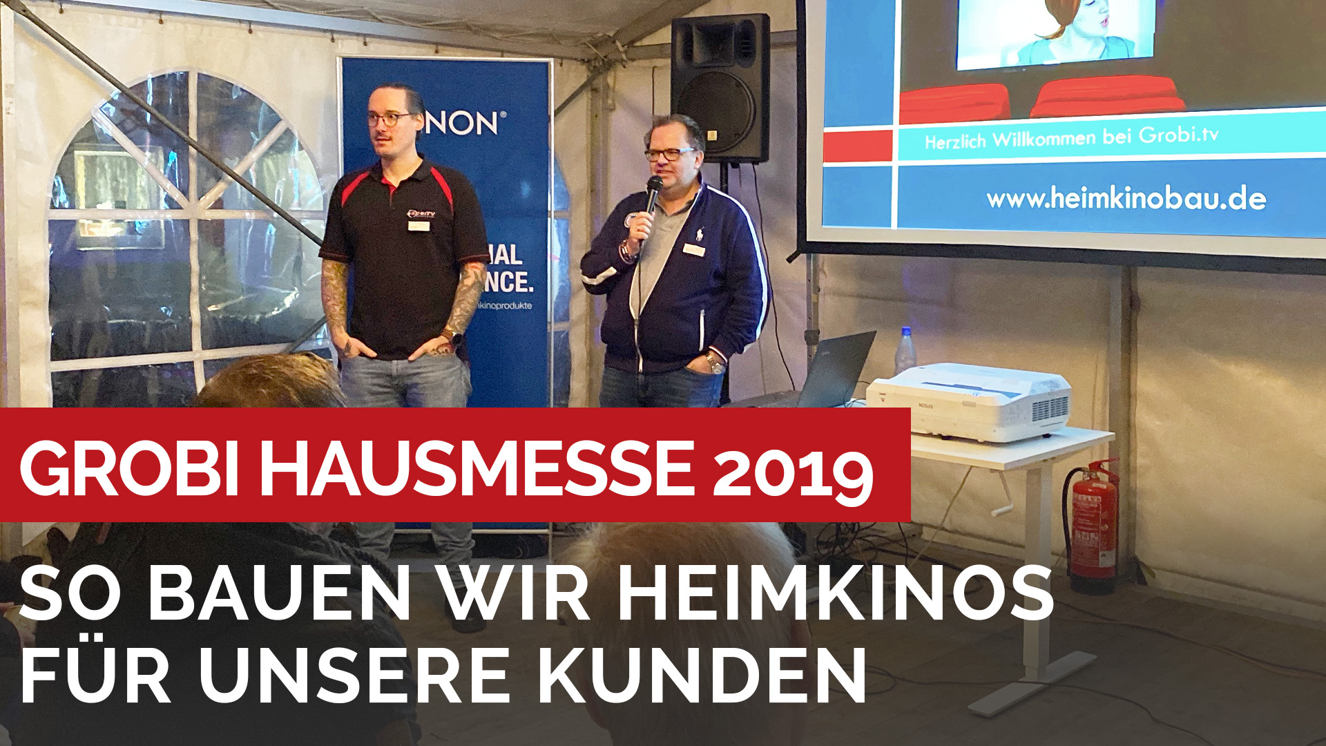 So bauen wir Heimkinos für unsere Kunden - Vortrag von unserer Hausmesse 2019
