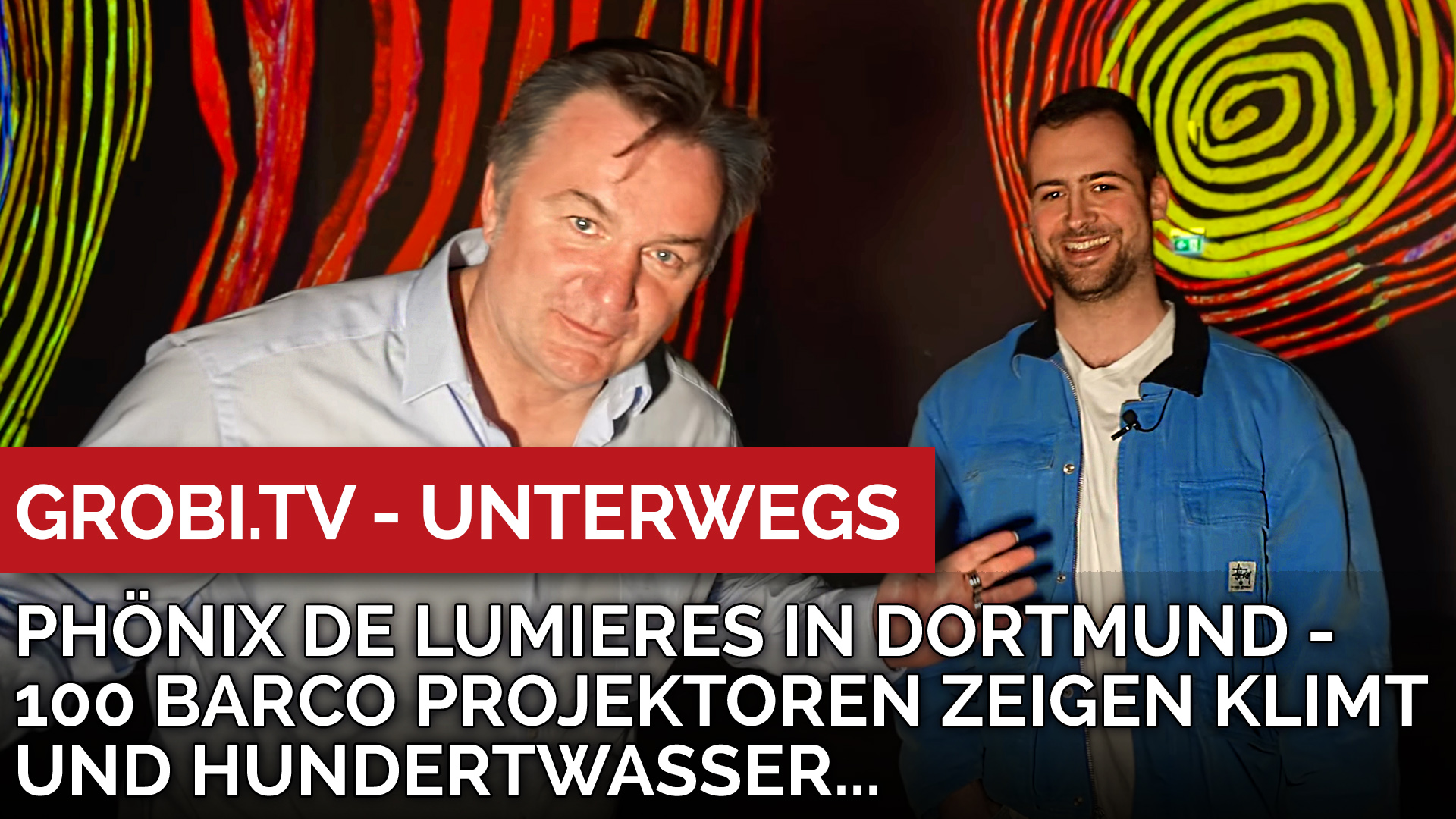 Phönix de Lumieres in Dortmund - 100 Barco Projektoren zeigen Kunst auf über 5.600 qm Fläche
