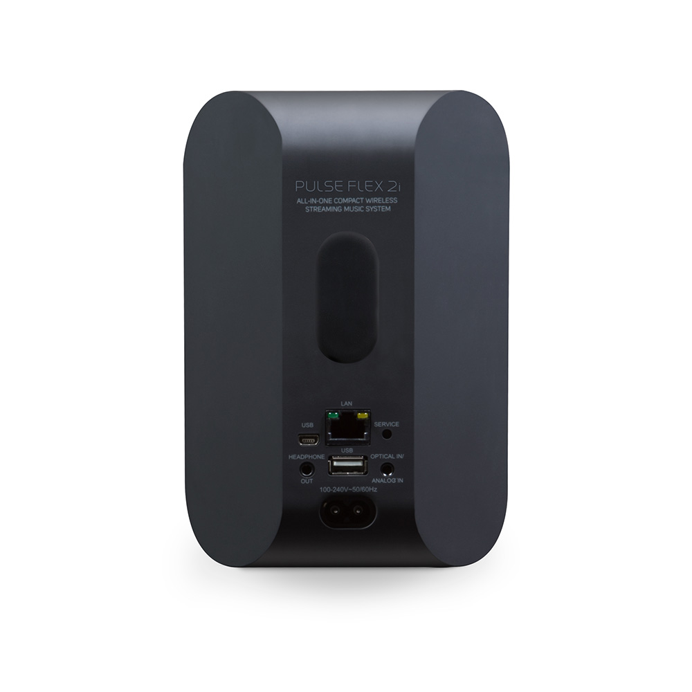 Bluesound PULSE Flex 2i Rückseite Schwarz
