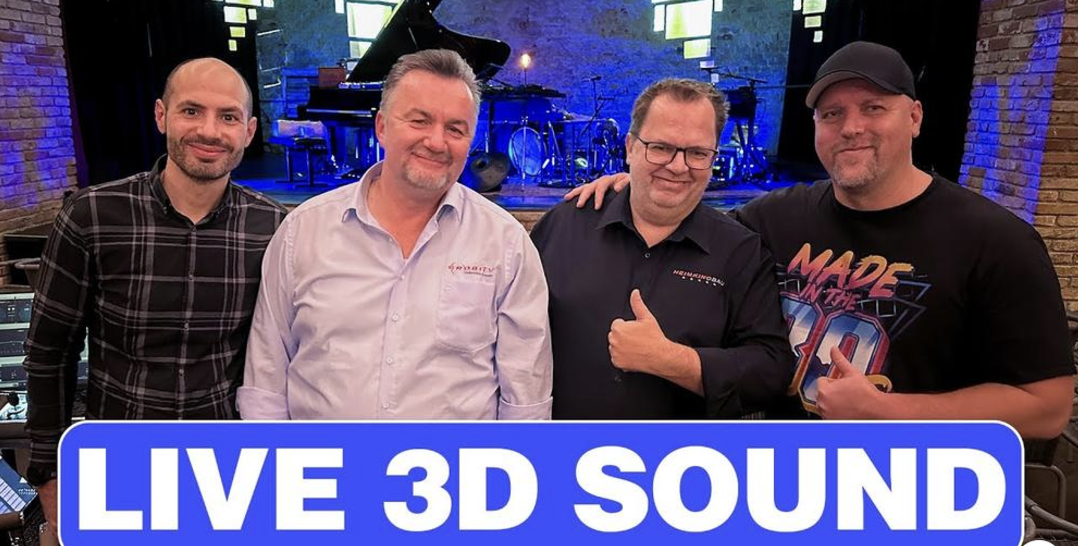 Was für ein Abend. Wir haben das Konzert von Martin Kälberer "Raum" live im 3D Sound gehört.