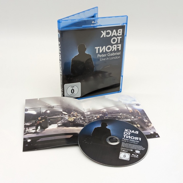 Peter Gabriel Back To Front: Live in London Blu-ray Inhalt
