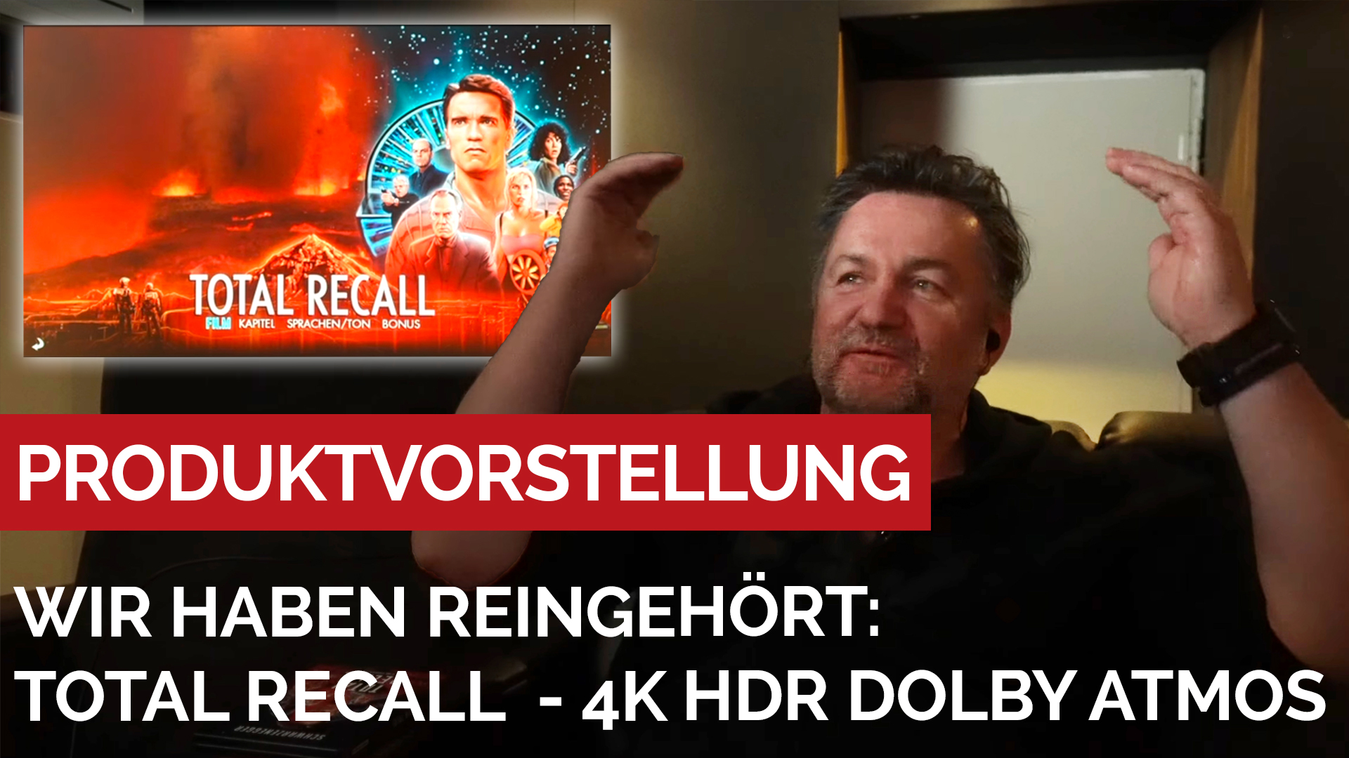 Neuauflage von "Total Recall" in 4K HDR und Dolby Atmos Englisch Ton-Wir haben reingehört. #grobitv
