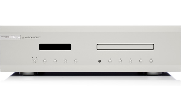 Grobi.TV - Musical Fidelity M6sCD - CD-Spieler / DAC - silber - Frontansicht