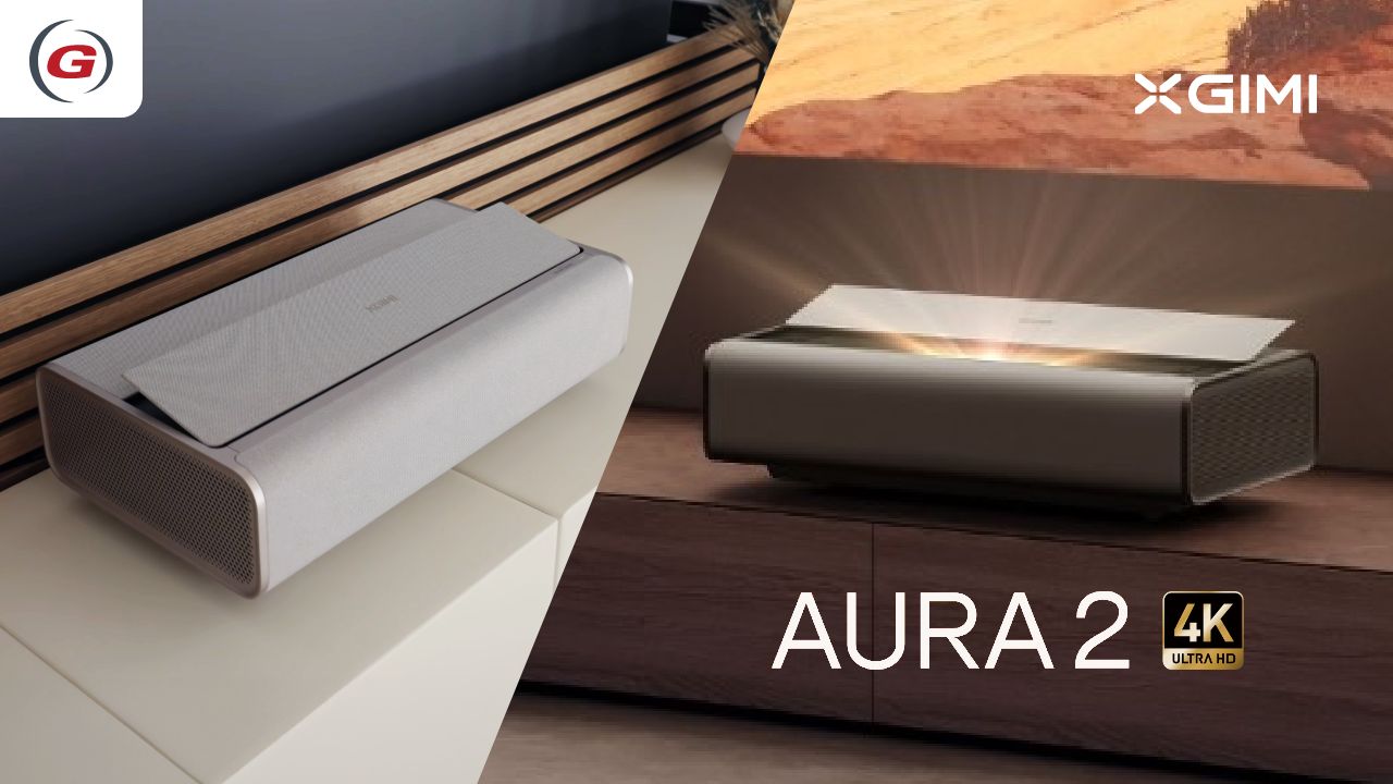 XGIMI stellt den AURA 2 LaserTV vor - einen technisch sehr innovativen und schicken LaserTV!
