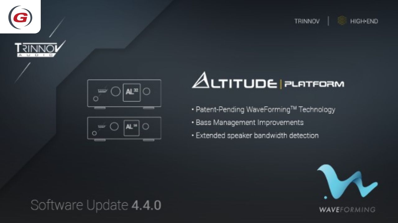 Trinnov Waveforming - jetzt als großes Update für alle Altitude 16 und Altitude 32 Maschinen verfügbar!
