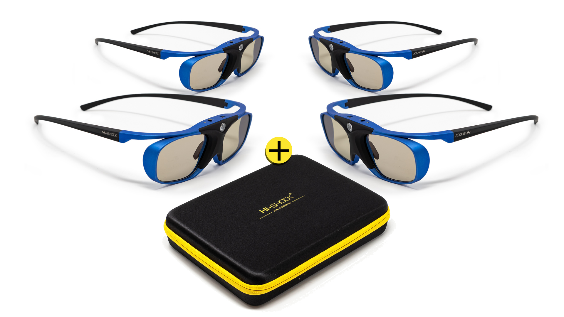 Hi-Shock® BT/RF Pro [Deep / Scarlet / Black Heaven] | EPSON / JVC / SONY (4-er Set)