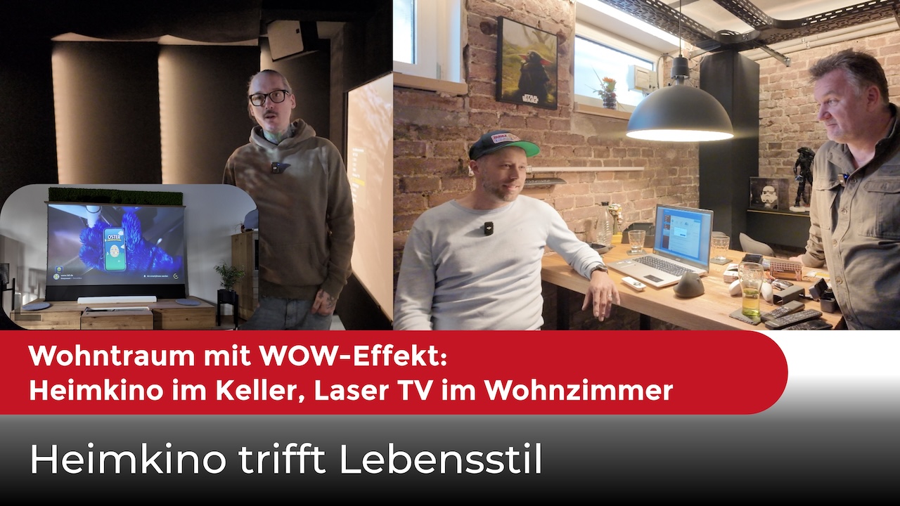 Heimkino-Inspiration: Der Weg zum perfekten Laser TV Erlebnis und zum eigenen Heimkino im Keller
