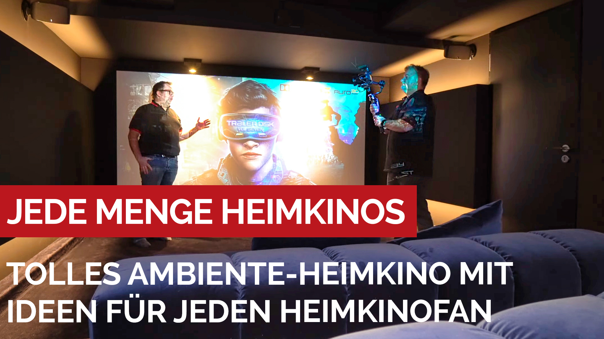 Haus gebaut, Heimkino als erstes fertig - unser letztes 2020 Heimkinobauprojekt in Frankfurt