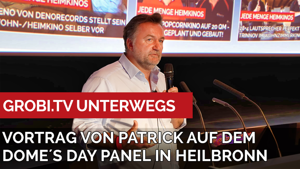 "Bitte mehr Inhalte" - Vortrag von Patrick auf dem Dome´s Day Panel in Heilbronn.
