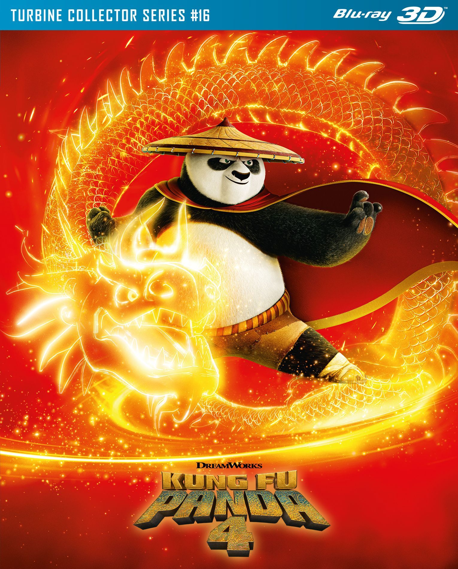 Kung Fu Panda 4 - 3D - Turbine Collector Series #16 (Blu-ray 3D) Kung Fu Panda 4 - 3D - Turbine Collector Series #16 (Blu-ray 3D)