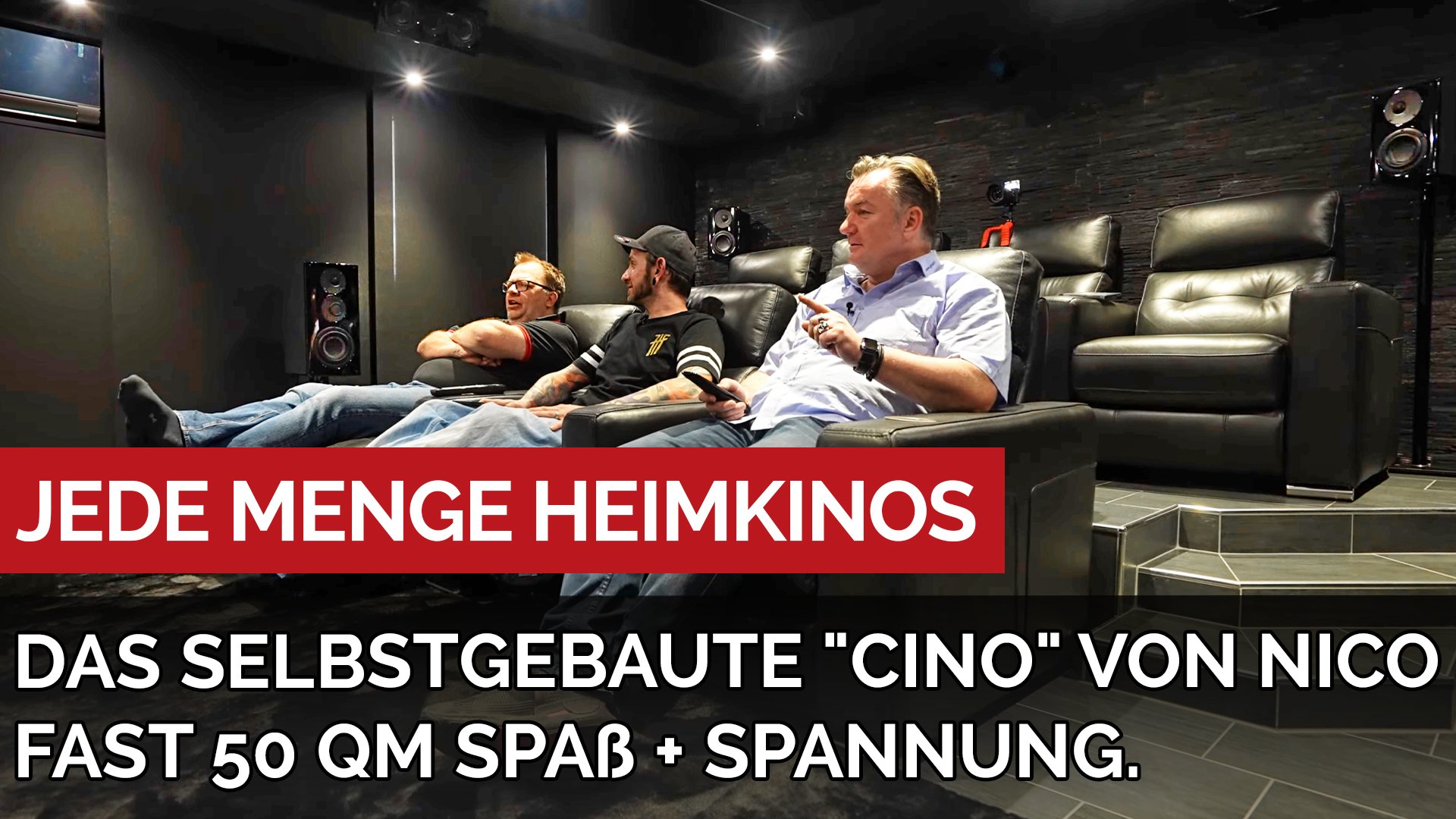 Nico zeigt uns sein Heimkino - 50 qm Spaß und Spannung