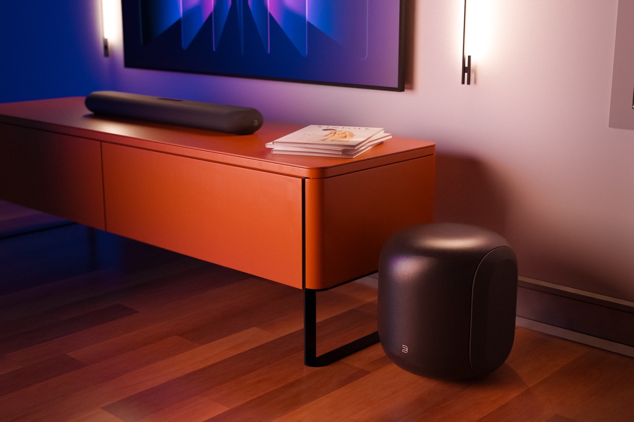 Bluesound PULSE SUB SW200 | kabelloser 350-Watt Aktiv-Subwoofer mit BluOS