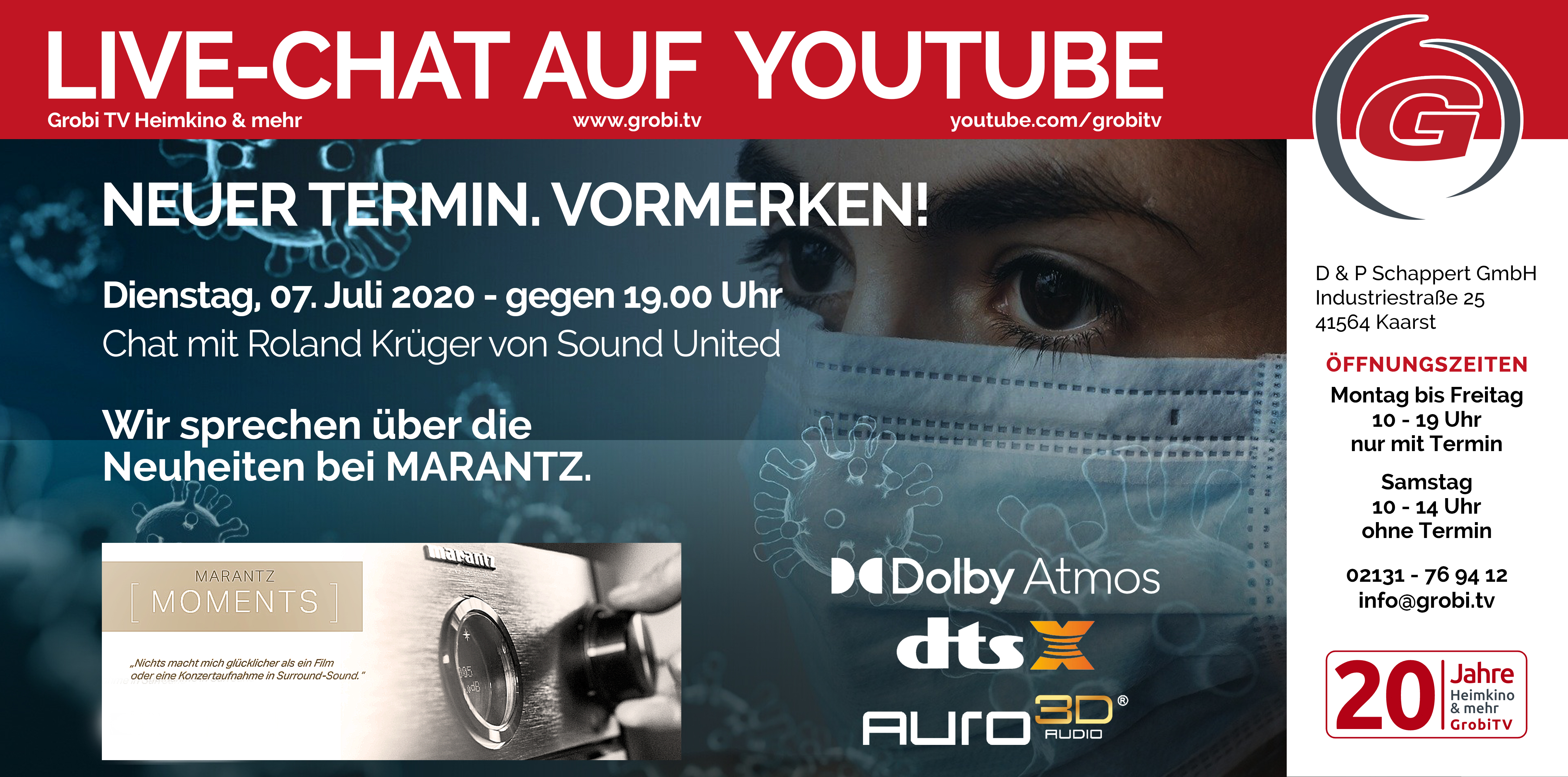LiveChat - Vorstellung der neuen AV Receiver von MARANTZ