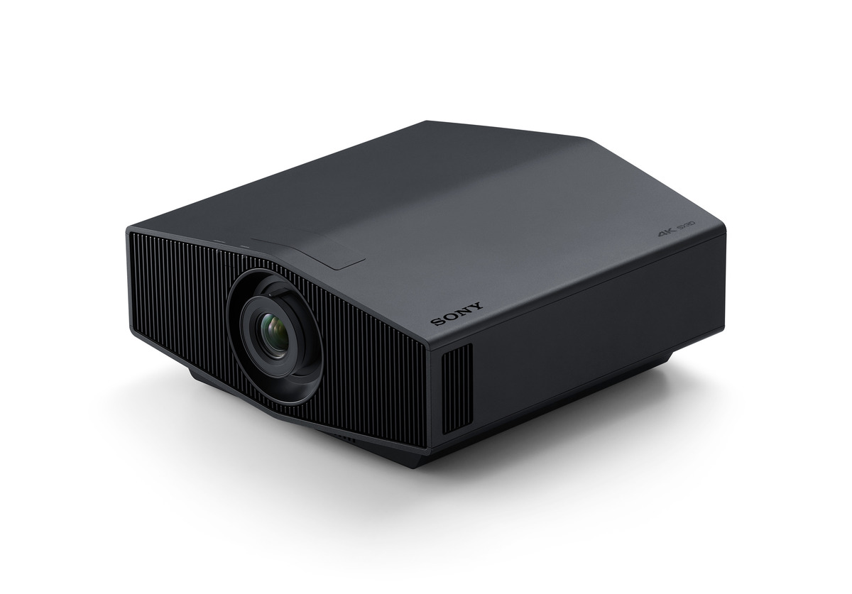 Sony VPL-XW5000ES schwarz Frontansicht links hoch