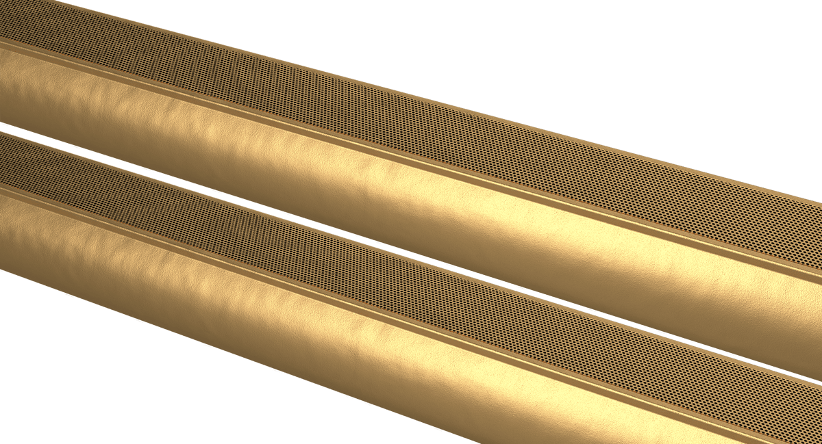 GrobiTV - QEUS APS70 EVO kompakte Flachlautsprecher - 2er Set gold