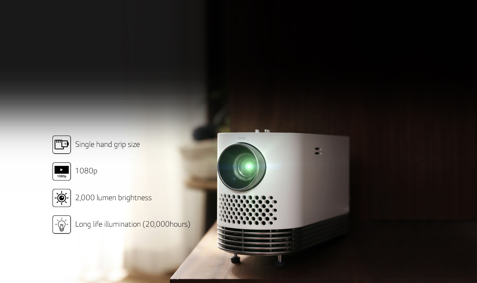 LG CineBeam HF80LS Andante 2.0 - Der neue kompakte SmartTV Projektor | GROBI.TV