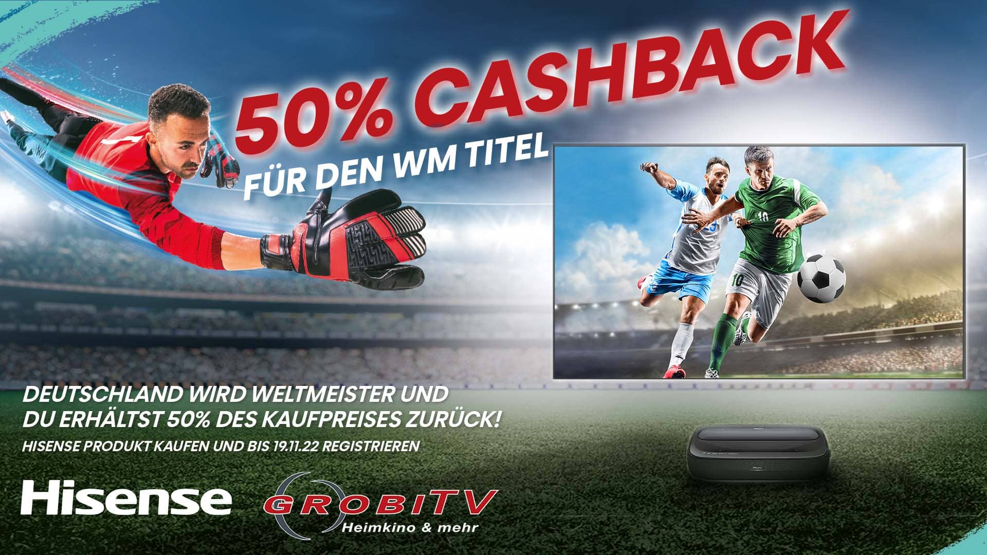 Hisense LaserTV - 50% WM-Rabatt !