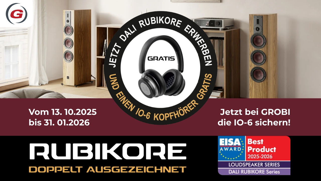 DALI RUBIKORE Lautsprecher kaufen – IO-6 Kopfhörer gratis sichern