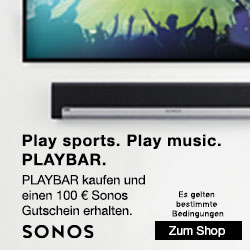 Holen Sie sich jetzt bei uns die SONOS PLAYBAR und sparen Sie 100 Euro