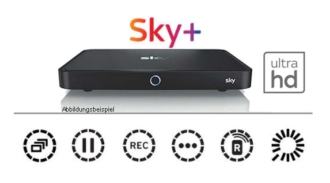 Information zur SKY+ Pro 4K Box und HDR Wiedergabe
