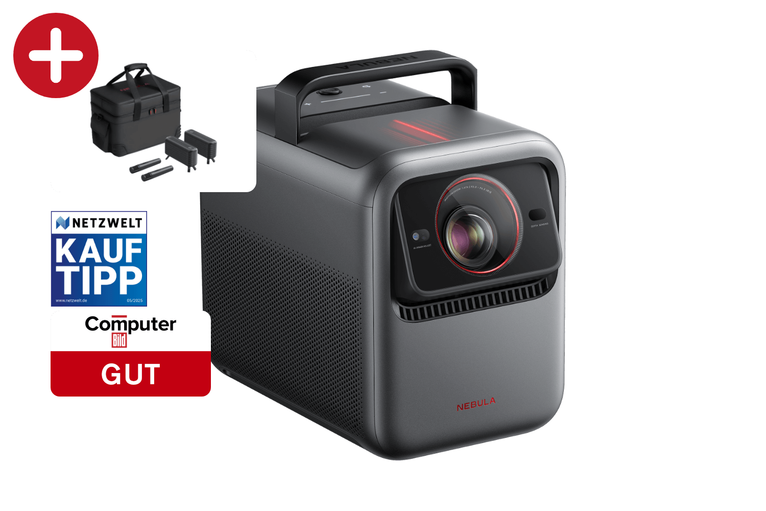 Nebula X1 | Flexibler Triple Laser 4K Beamer mit 3500 ANSI Lumen
