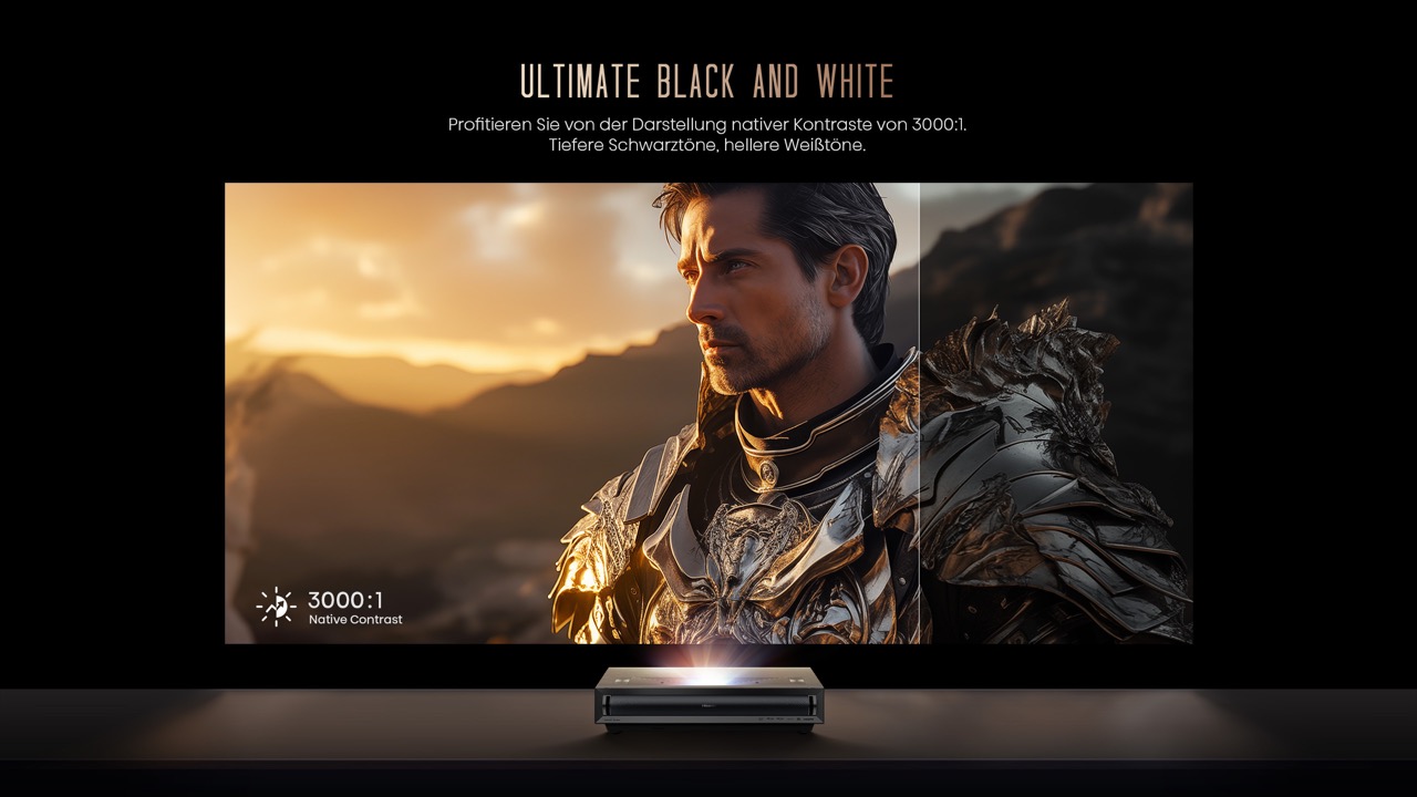 Hisense PX3 | TriChroma RGB 4K Ultra HD Laser TV