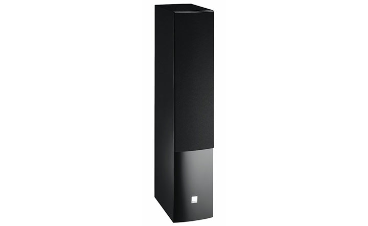 Rubicon-6-Black GrobiTV - Dali RUBICON 6 Schwarz Highcloss, Frontansicht