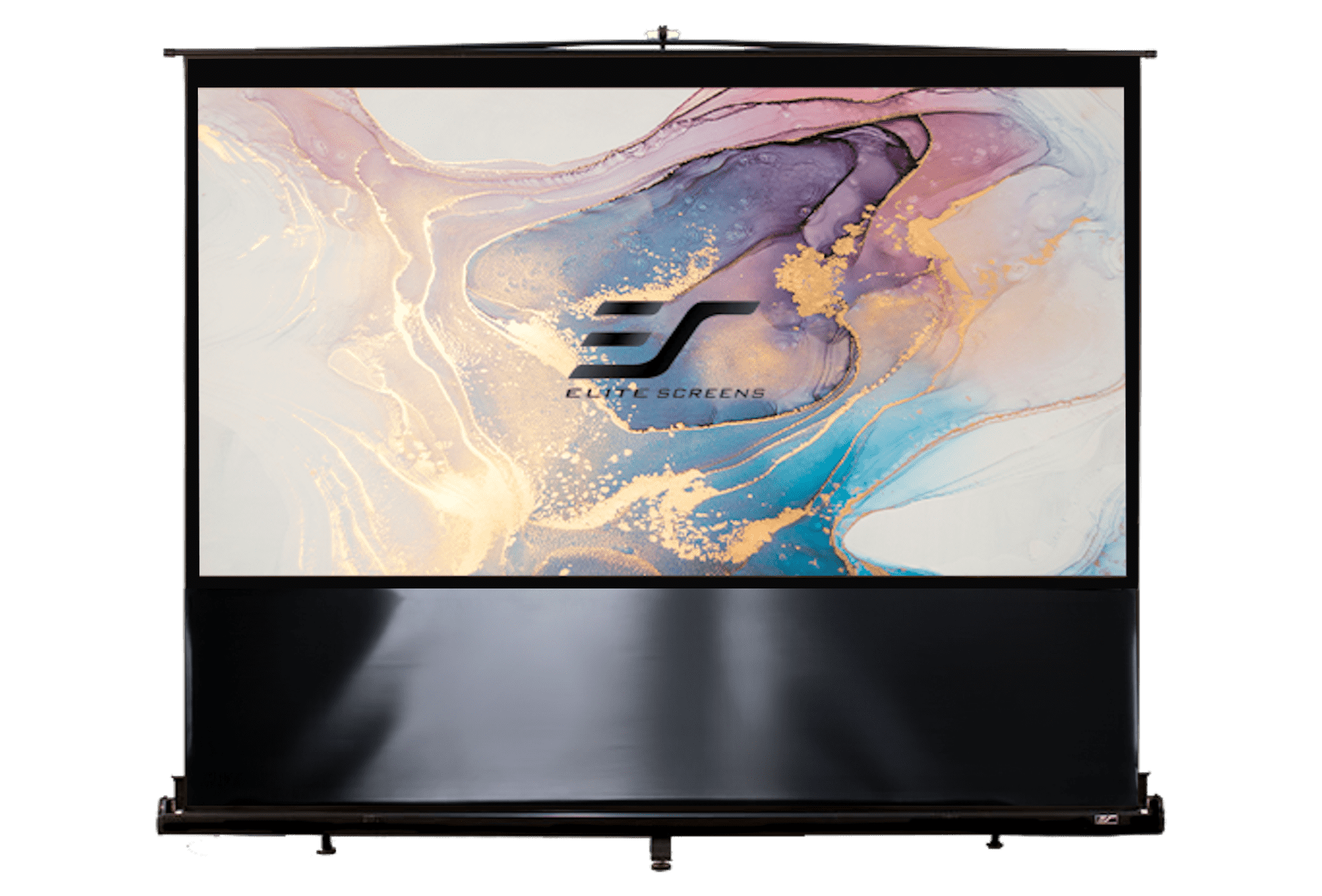 Elite Screens ezCinema Plus | Mobile Premium Beamer-Leinwand mit Scherenmechanismus