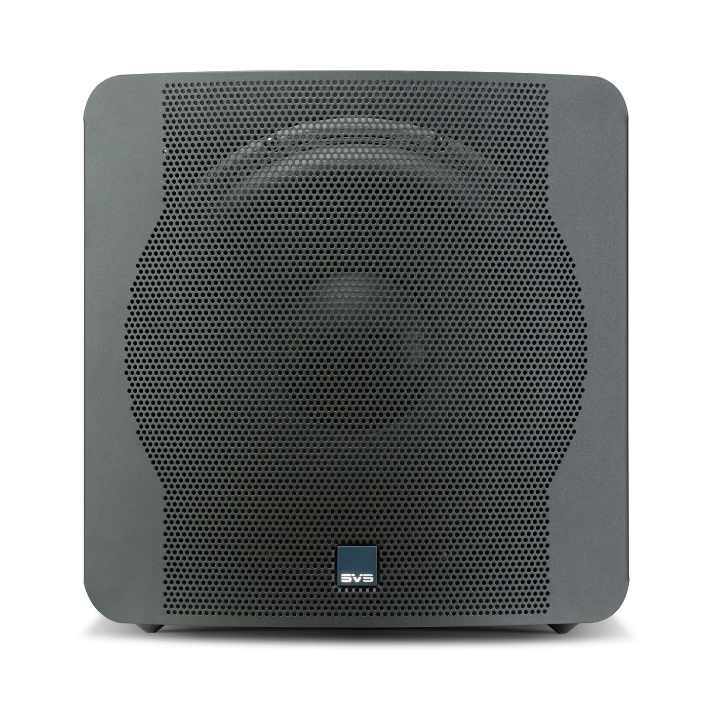 SB-2000_front_grille GrobiTV - SVS SB-2000 CLASSIC Heimkino Subwoofer - Black Ash - Frontansicht mit Grill