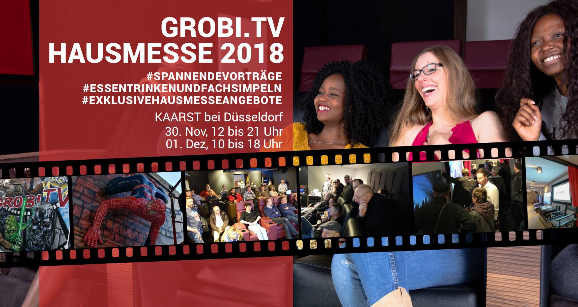 Bei uns können Sie was erleben und lernen... GROBITV HAUSMESSE 2018