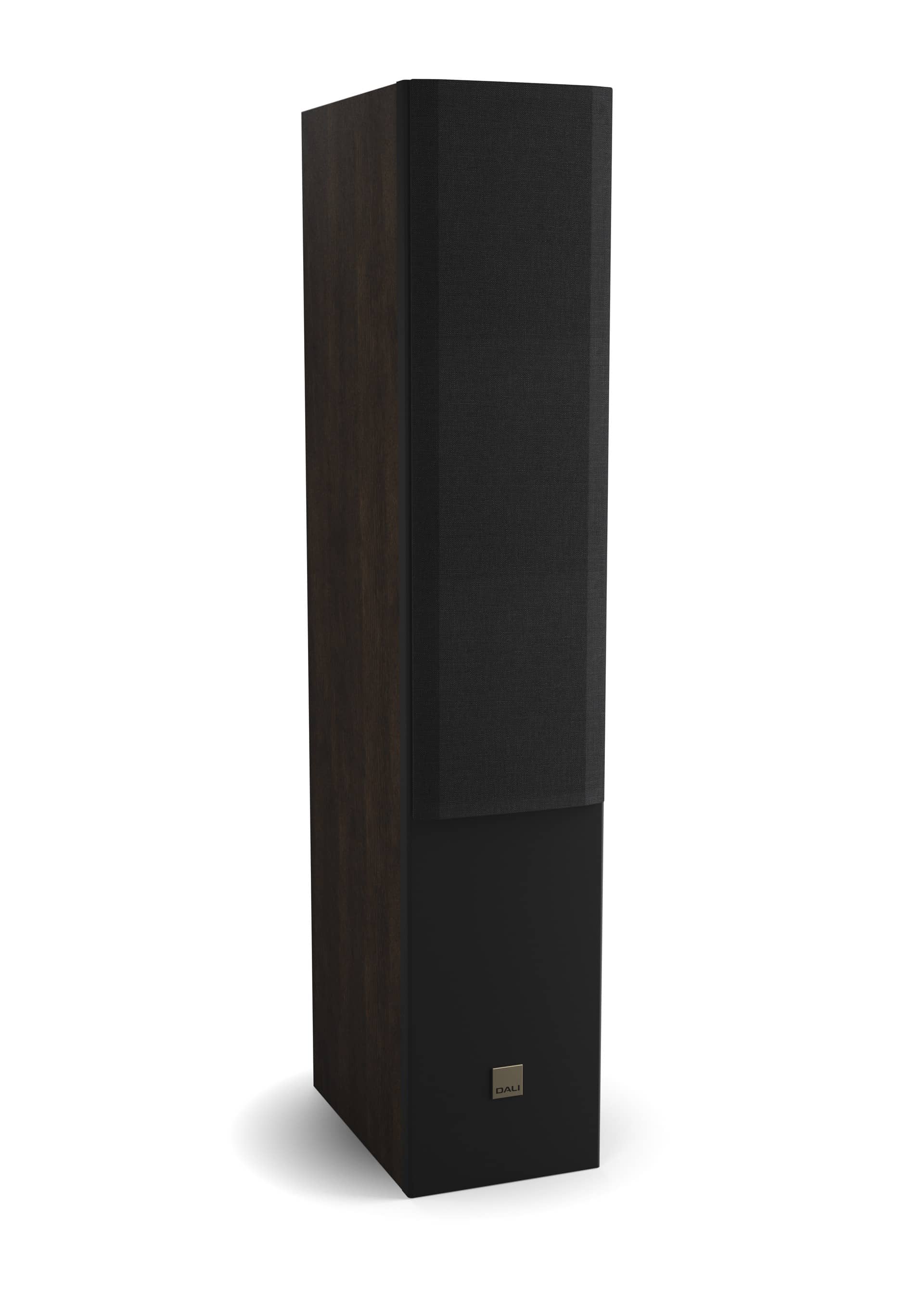 DALI_OPTICON_6_MK2_Tobacco_Oak_front_side_grille_black