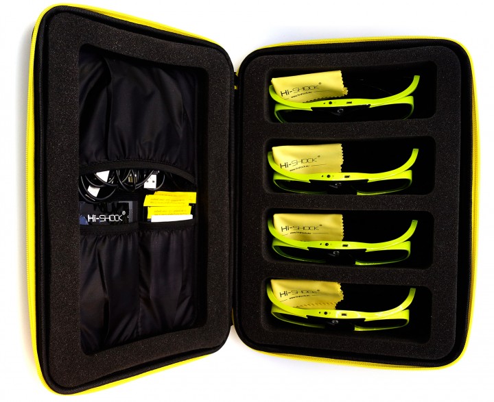 Hi-Shock® Brillenetui "Quadcase"